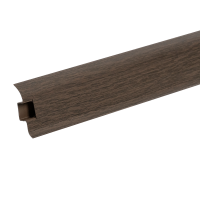 Плинтус Идеал классик 55 Дуб мореный