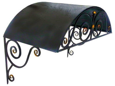 Козырек арочный (металл) (1530х1000х1270)