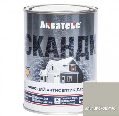 Акватекс Сканди "Альпийское утро" 0,8л