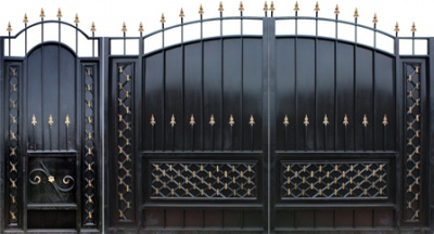 Ворота кованые №16 "Клеопатра"