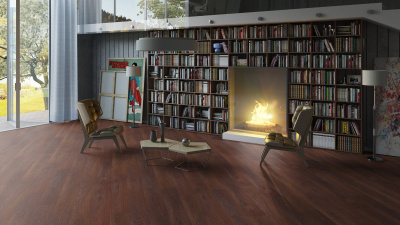 Ламинат Tarkett Woodstock Premium 833 Дуб шервуд мокко