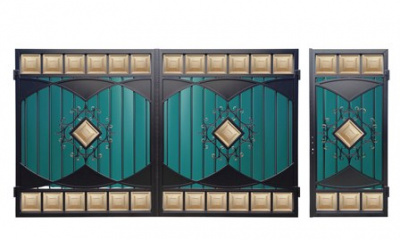 Кованые калитки 60