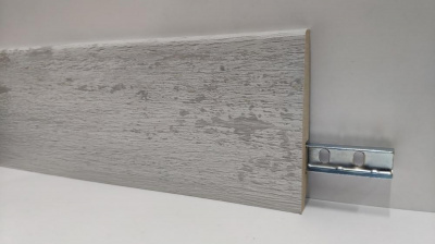 Плинтус Hannahholz Травис дуб серый (2400x81x16)