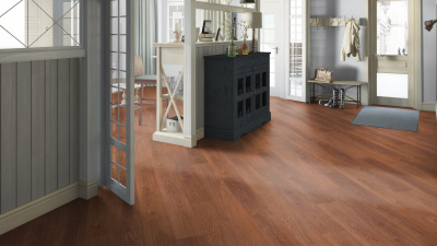 Ламинат Tarkett Woodstock Premium 833 Дуб шервуд тобакко