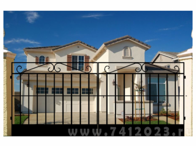 Калитка к сварным воротам №5