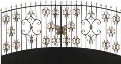 Ворота кованые №23-П