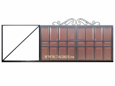 Откатные ворота №48