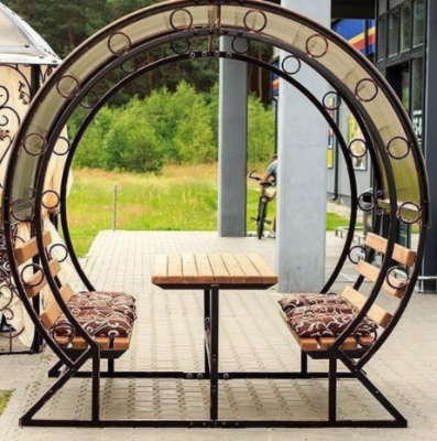 Кованная беседка №5 Кованная беседка №5