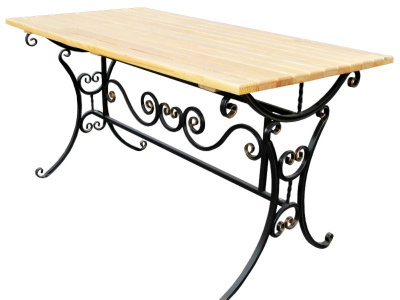 Кованый стол Валенсия