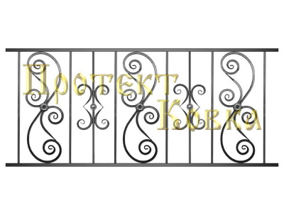 Кованые перила ПБЛ 5.2