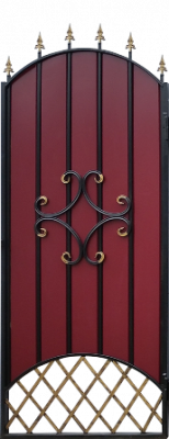 Кованые калитки №22