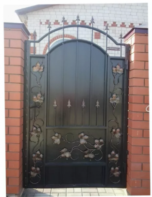 Кованые калитки Боярская лоза