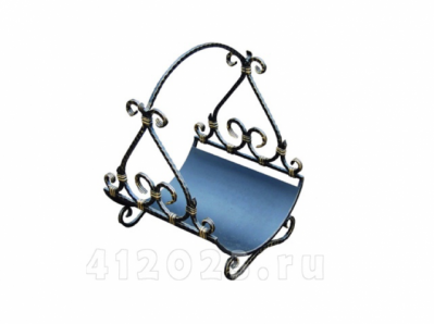 Кованая дровница №8