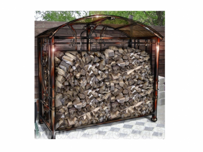 Кованая дровница №10