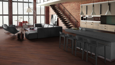 Ламинат Tarkett Woodstock Premium 833 Дуб шервуд мокко