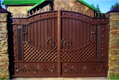 Кованые ворота Прага