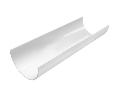 Желоб водосточный Fineber 120мм (белый) Желоб водосточный Fineber 120мм (белый)