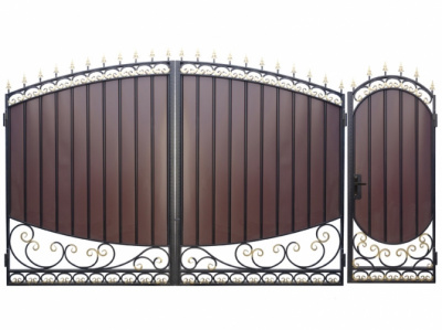 Ворота кованые №44