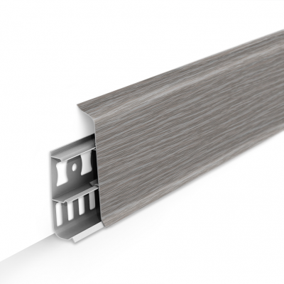 Плинтус Deconika Дуб пепельный 85мм