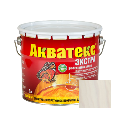 Акватекс Экстра "Белый" 3 л. Акватекс Экстра "Белый" 3 л.