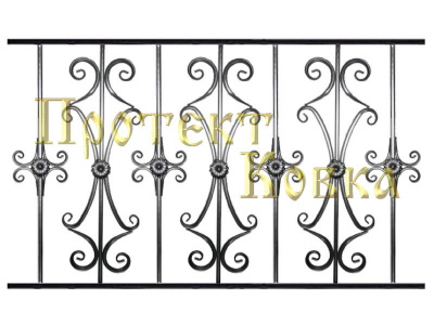 Кованые перила ПБЛ 18