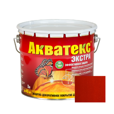 Акватекс Экстра "Красное дерево" 3 л. Акватекс Экстра "Красное дерево" 3 л.