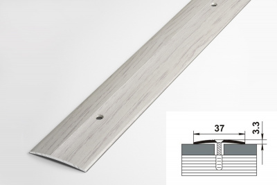 Алюминевый профиль ПС 03 105 Дуб арктик 0.9м