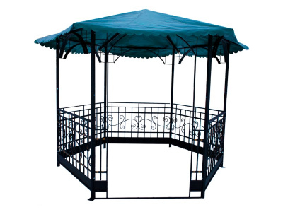 Кованая беседка Флоренция-эконом 8-гранная Д 4м