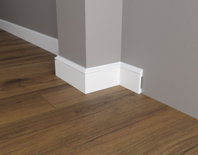 Плинтус Decomaster D005 под окраску 2,0 м (80x13*2000)