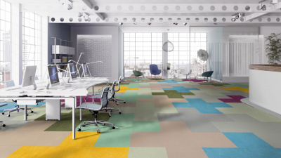 Мармолеум Forbo Modular Colour T3238