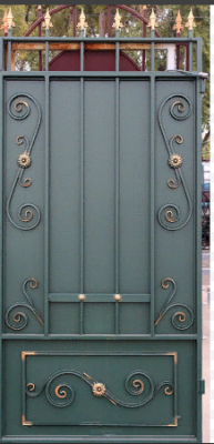 Кованые калитки Классика