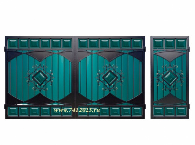 Калитка к филенчатым воротам №60