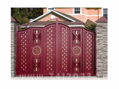 Ворота кованые №17 "Император"