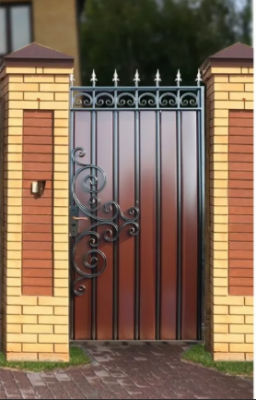 Кованые калитки Олимпия МП