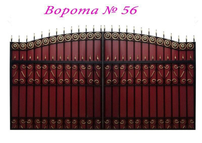 Кованые ворота №56