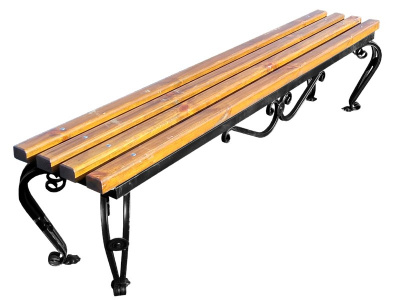 Скамейка Сквер антивандальная 2м (2000х470х480)