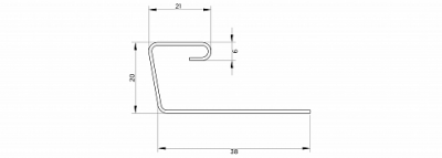 J-профиль для сайдинга
