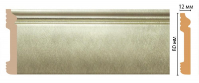 Плинтус Decomaster D005-373 2,4 м (80x13*2400)