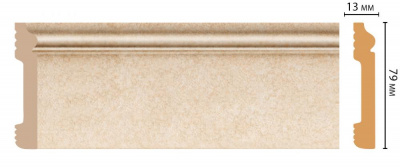 Плинтус Decomaster D005-18d 2,4 м (80x13*2400)