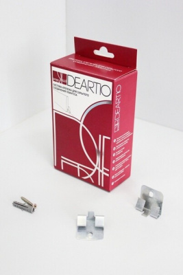 Универсальный крепёж для плинтусов высотой 60, 80, 100 мм.