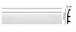 Плинтус Decomaster D232 2000*100*22 мм (Дюропрофиль)