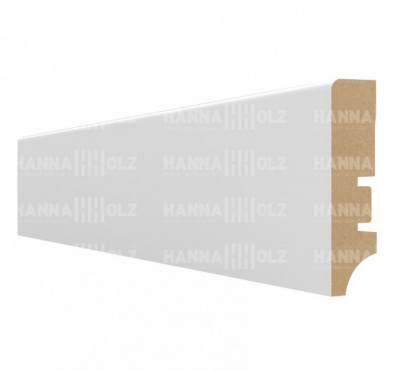 Плинтус Hannahholz 60-401 2,4 м (Белый)