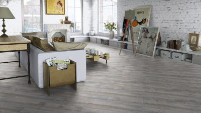 Ламинат Tarkett Estetica Дуб Эффект Светло-серый