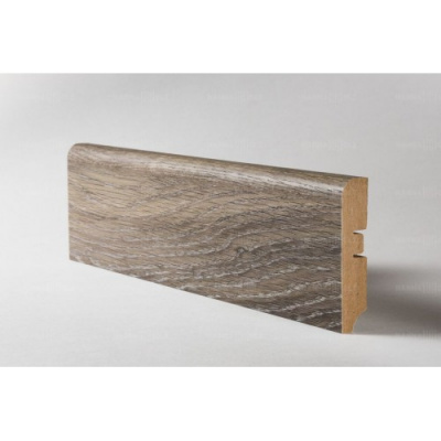 Плинтус Hannahholz Дуб Серый (2400x81x16)