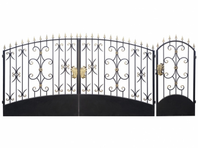 Ворота кованые №9 П Ворота кованые №9 П