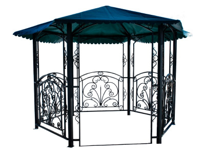 Кованая беседка Дворянская 6гр. диаметр 3м, 8гр. диаметр 4м