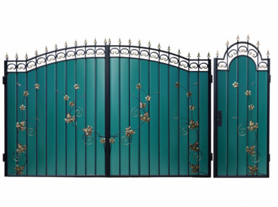 Калитка к кованым воротам №21 Лоза