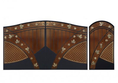 Ворота кованые №59