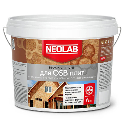 Краска-грунт для OSB плит NEOLAB 6КГ