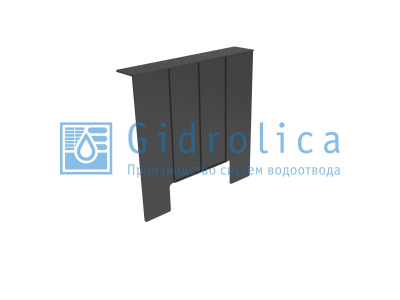 Перегородка-сифон для дождеприемника Gidrolica Point 30.30 - пластиковая (арт 210)